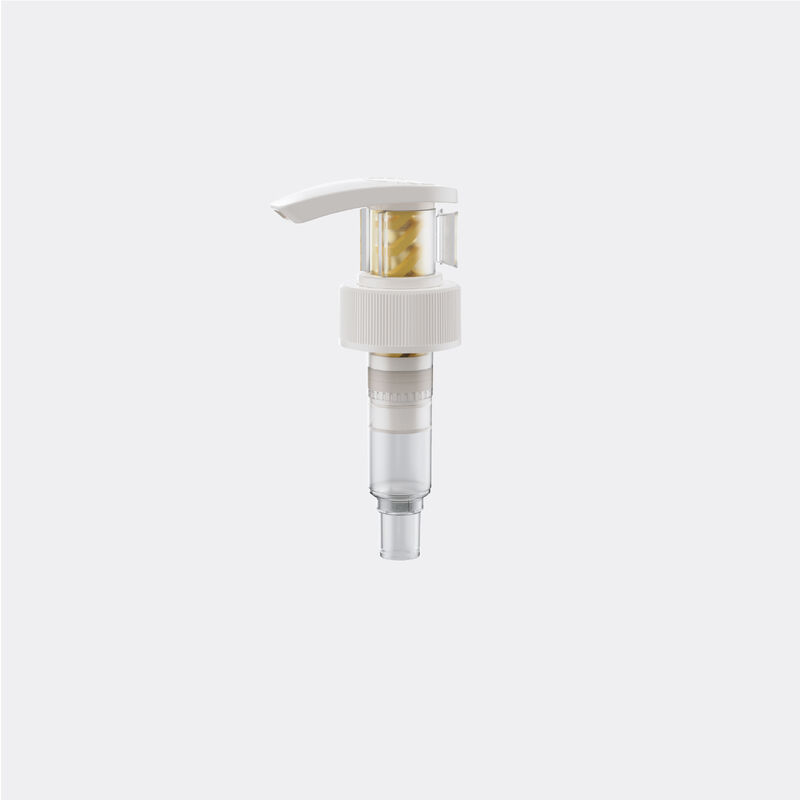 All Plastic Locking Lotion Pump with 4.0±0.60ml/T Discharge Rate for Professional Use